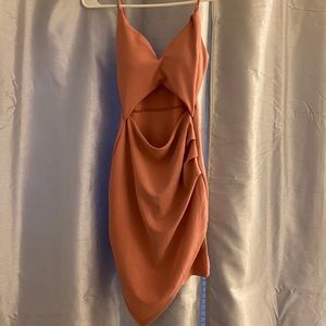 Pink Cut Out dress